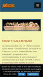 Mobile Screenshot of manettialimentari.com